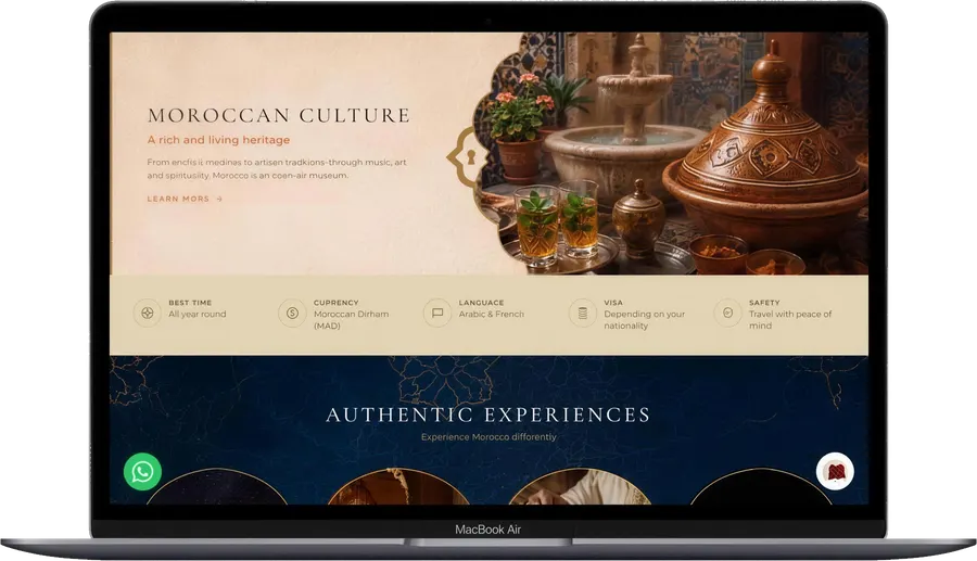 Welcome to Morocco — web 3